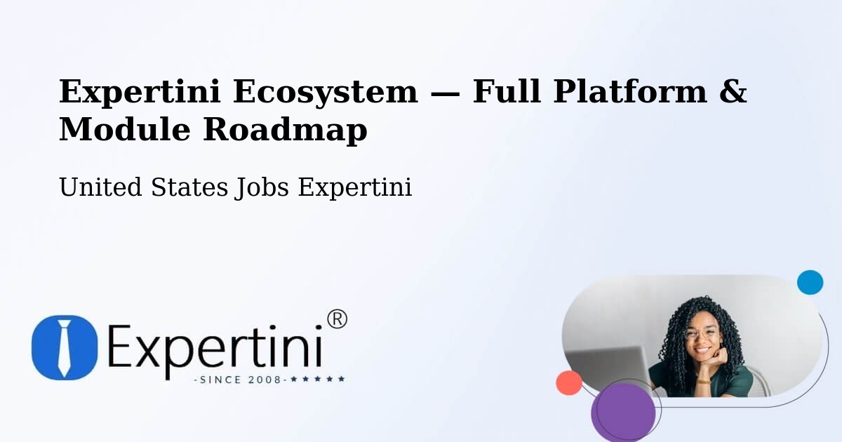 Expertini Ecosystem — Full Platform & Module Roadmap – Oregon