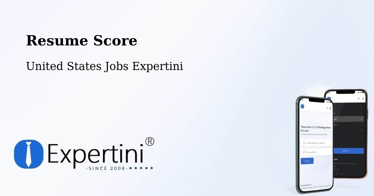 Resume Score & Job Description Match Tool – Oregon - United States Jobs Expertini